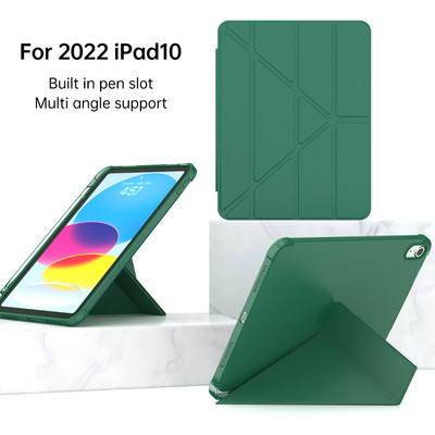 Husă pentru tabletă pentru iPad 10 2022 Husă 10 9 inch Husă cu suport magnetic pentru iPad a 10-a generație Husă cu suport pentru creion