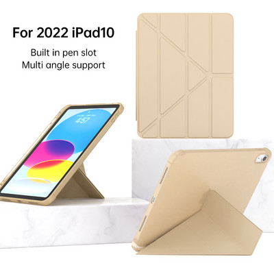 Husă pentru tabletă pentru iPad 10 2022 Husă 10 9 inch Husă cu suport magnetic pentru iPad a 10-a generație Husă cu suport pentru creion