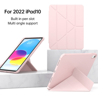 Husă pentru tabletă pentru iPad 10 2022 Husă 10 9 inch Husă cu suport magnetic pentru iPad a 10-a generație Husă cu suport pentru creion