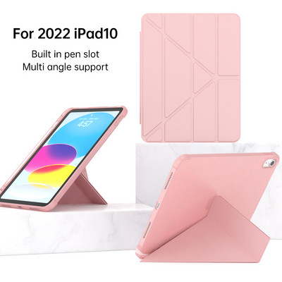 Husă pentru tabletă pentru iPad 10 2022 Husă 10 9 inch Husă cu suport magnetic pentru iPad a 10-a generație Husă cu suport pentru creion