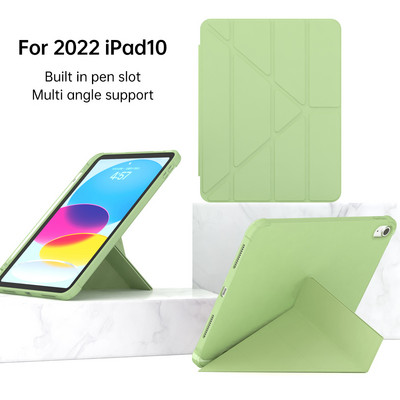 Husă pentru tabletă pentru iPad 10 2022 Husă 10 9 inch Husă cu suport magnetic pentru iPad a 10-a generație Husă cu suport pentru creion