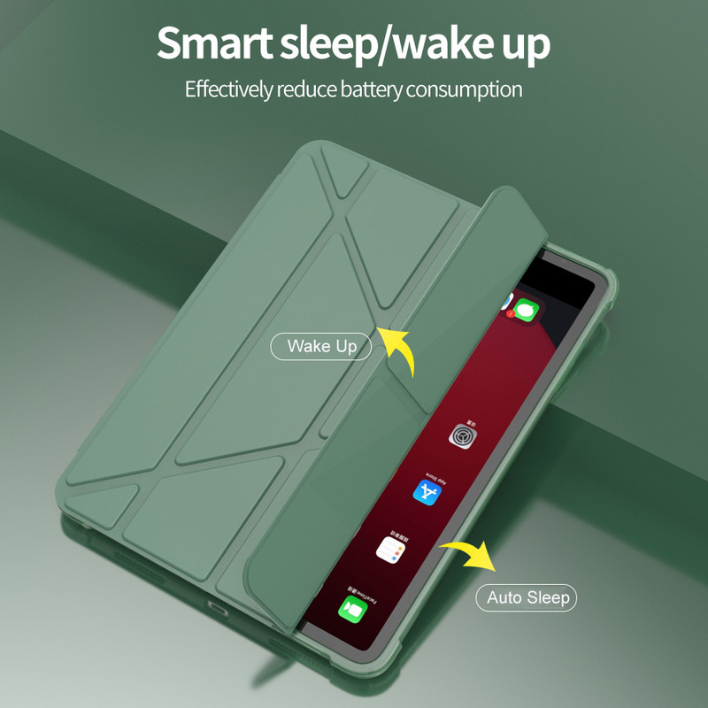 Tablet Coque za iPad 10 2022 Case 10 9 inčni preklopni poklopac s magnetskim postoljem za iPad 10. generacije Futrola s držačem za olovke