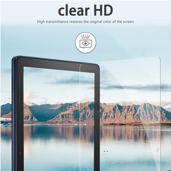 Прозрачен, устойчив на надраскване закален стъклен протектор за екран за Amazon Fire HD 10 2021 Изцяло нов Fire HD 10 Plus Kids Pro
