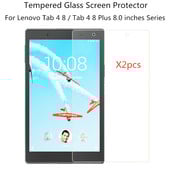 2kom 9H zaštitna folija za zaslon protiv ogrebotina za Lenovo Tab 4 8 Plus 8.0" Tablet Zaštitna folija od kaljenog stakla Tab4 TB-8704 TB-8504