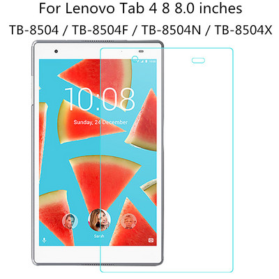 2kom 9H zaštitna folija za zaslon protiv ogrebotina za Lenovo Tab 4 8 Plus 8.0" Tablet Zaštitna folija od kaljenog stakla Tab4 TB-8704 TB-8504