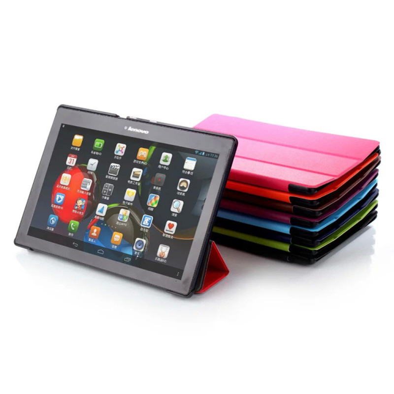 Pentru Lenovo TB2-X30F Tab2 A10-30 X30F 10.1" Tablet PU Piele Moda Husă de protecție Husă Funda Husă din spate Cu stilou