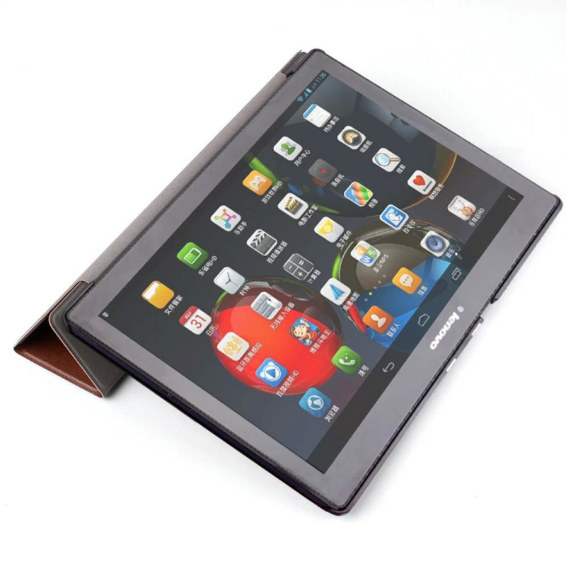 Pentru Lenovo TB2-X30F Tab2 A10-30 X30F 10.1" Tablet PU Piele Moda Husă de protecție Husă Funda Husă din spate Cu stilou