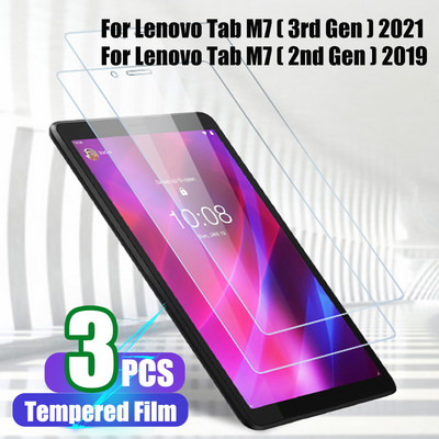 за Lenovo Tab M7 3-то / 2-ро поколение 7-инчов протектор за екран Закалено стъкло Защитно фолио за екран Lenovo Tab M7 TB-7306 7" 2021/2019