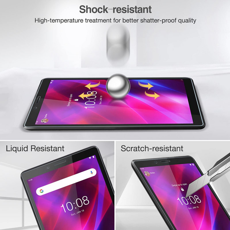 skirta Lenovo Tab M7 3rd / 2nd Gen 7 colių ekrano apsauga grūdinto stiklo ekrano plėvelė Lenovo Tab M7 TB-7306 7" 2021/2019