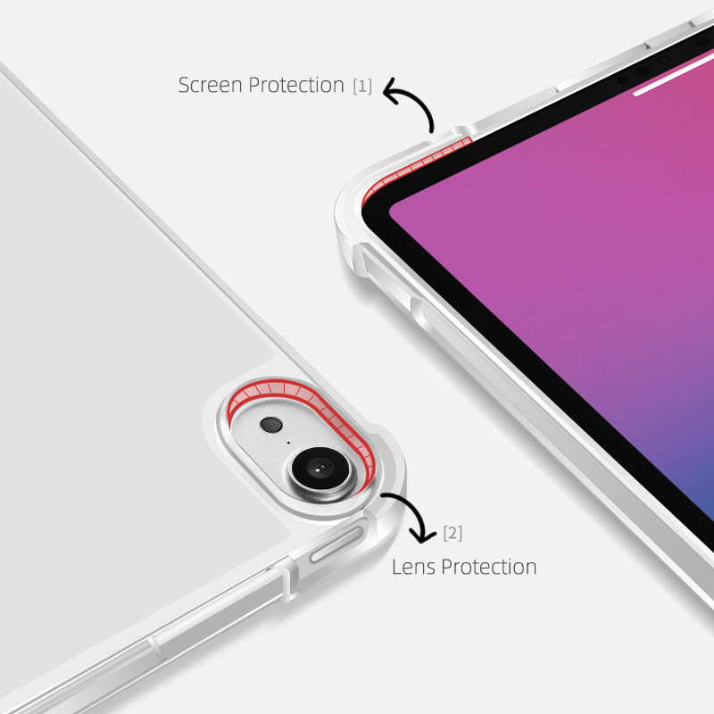 Futrola za tablet za Lenovo Tab M10 Plus 3rd TB-125F/U 128F/U 10.6 / Xiaoxin Pad 10.6 2022. poklopac s držačem za olovke Flip Casing Funda