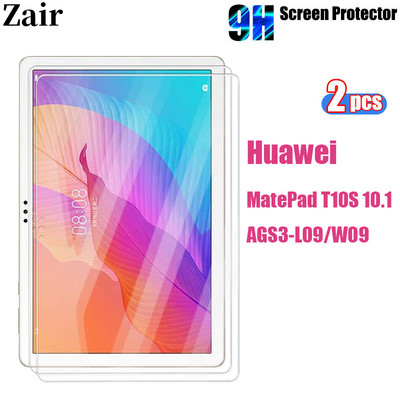 Закалено стъкло за Huawei MatePad T10S T 10S 10.1`` 2020 Протектор на екрана Защитно фолио против надраскване за AGS3-W09/L09 фолио