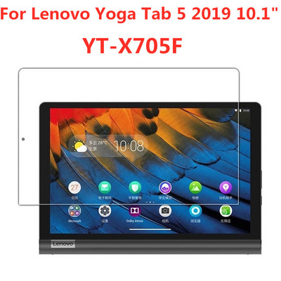 Zaštitna folija za ekran od kaljenog stakla 9H za Lenovo Yoga Tab 5 2019 10,1 inča YT-X705F Zaštitna folija za tablet bez mjehurića protiv ogrebotina