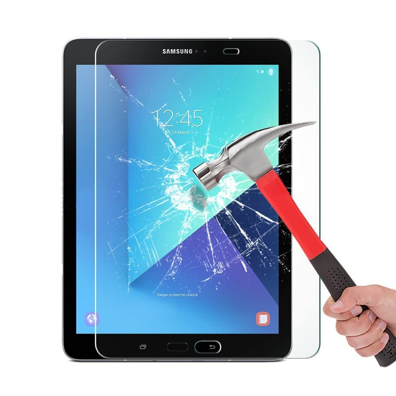 9H karastatud klaas Samsung Galaxy Tab S2 9,7-tollise ekraanikaitsega SM-T810 T813 T815 T819 kriimustusvastase tahvelarvuti kaitsekile