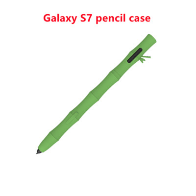 Curte bambusa silikona futrāļi, kas ir saderīgi ar Samsung Galaxy Tab S6 Lite S7 zīmuļa futrāli planšetdatora skārienpildspalvas irbuli aizsarguzmava