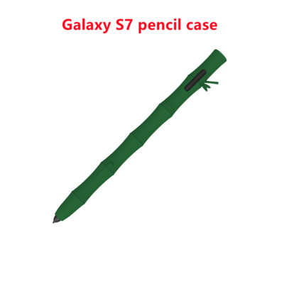 Curte bambusa silikona futrāļi, kas ir saderīgi ar Samsung Galaxy Tab S6 Lite S7 zīmuļa futrāli planšetdatora skārienpildspalvas irbuli aizsarguzmava