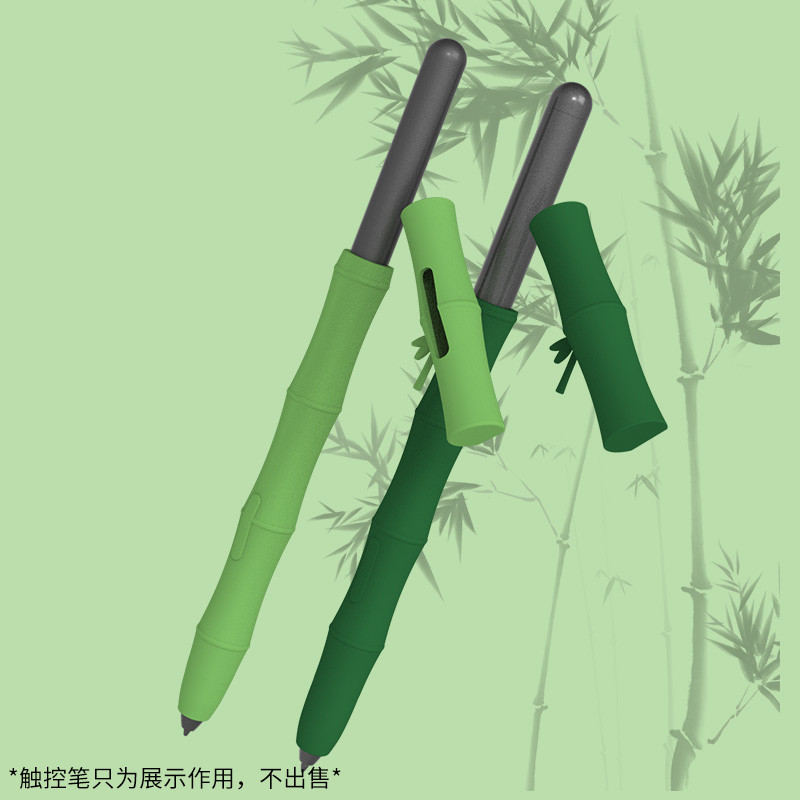 Curte bambusa silikona futrāļi, kas ir saderīgi ar Samsung Galaxy Tab S6 Lite S7 zīmuļa futrāli planšetdatora skārienpildspalvas irbuli aizsarguzmava