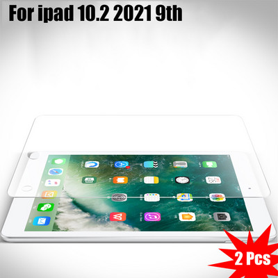 Γυαλί tablet για Apple ipad 10.2" 2021 9ο ipad9 Προστατευτικό οθόνης με σκληρυμένο φιλμ σκληρυντικό Αδιάβροχο 2 τεμ. A2602 A2604 A2603