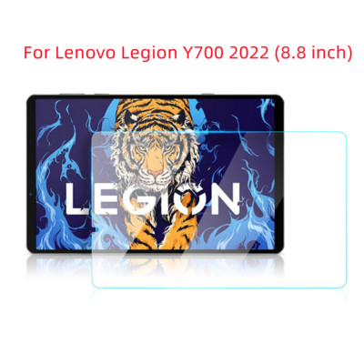 9H edzett üveg képernyővédő fólia Lenovo Legion Y700 2022 8,8 hüvelykes táblagéphez, buborékmentes karcmentes HD átlátszó védőfólia
