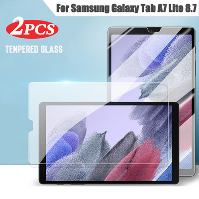 9H edzett üveg kijelzővédő fólia Samsung Galaxy Tab A7 Lite 8,7`` 2021 Glass SM-T220 SM-T225 buborékmentes védőfólia készülékhez