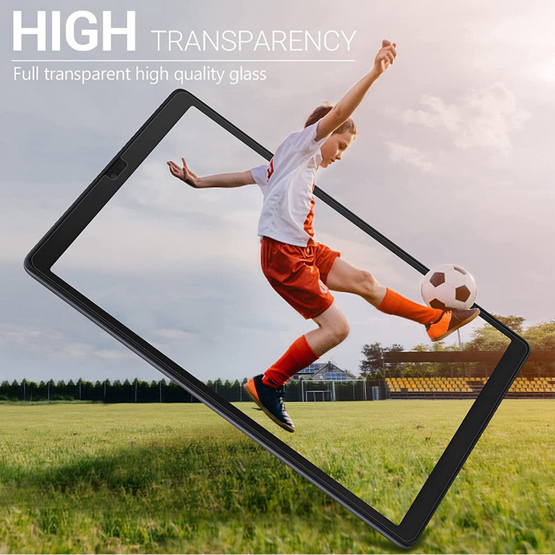 9H edzett üveg kijelzővédő fólia Samsung Galaxy Tab A7 Lite 8,7`` 2021 Glass SM-T220 SM-T225 buborékmentes védőfólia készülékhez