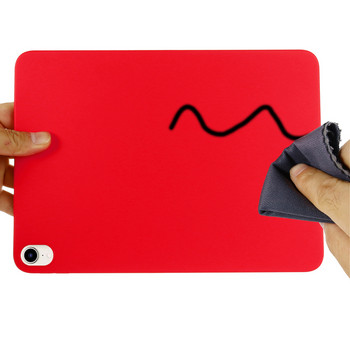 Για iPad mini 6 Θήκη Soft Premium Liquid Silicone Tablet Cover with Flocking inside Ultra Thin capa Για iPad mini 6 8.3 케이스