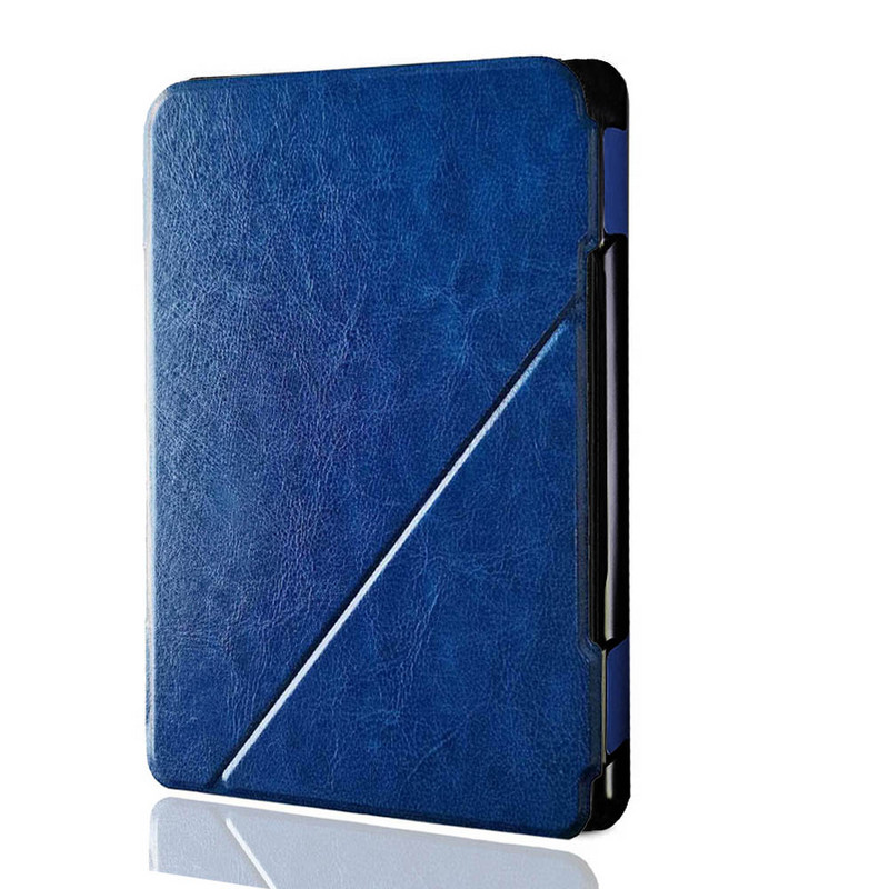 Kiváló minőségű vékony tok Digma K1 ebook olvasóhoz Bőr borítás Ultra vékony, könnyű, kemény hátú védőtok a Digma K2 készülékhez