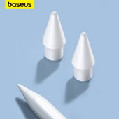 „Baseus“ 2 vnt. pieštukų antgaliai „Apple Pencil“ 1-os kartos „Apple Pencil Stylus“ antgaliui skirti „iPad“ pieštuko rašiklio keitimo antgaliai