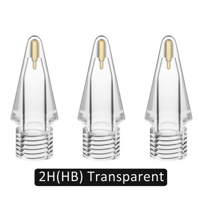 Συμβουλές αντικατάστασης για Apple Pencil 2 1 Stylus Transparent Metal Nib for iPad Apple Pencil Point μύτη στυλό