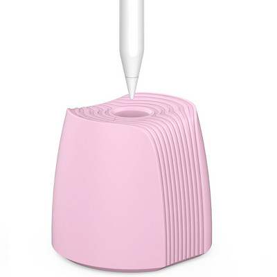 Hordozható szilikon állvány Apple ceruza 1/2 töltő tartóhoz csúszásmentes alap toll töltőállomás dokkoló adapter táblagép toll tartozék