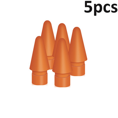 5бр. Резервни върхове за смяна на цвят за Apple Pencil 1-во 2-ро поколение накрайници за iPad Pen Резервни писци за iPencil Stylus Pen накрайници