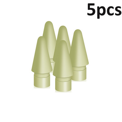 5бр. Резервни върхове за смяна на цвят за Apple Pencil 1-во 2-ро поколение накрайници за iPad Pen Резервни писци за iPencil Stylus Pen накрайници