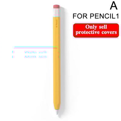 Za Apple Pencil 1 2 Silikonska maska za olovku Pen Stylus Sleeve Zaštitna torbica za olovku Neklizajuća olovka iPad Stylus torbica Zaštita od pada