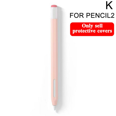Za Apple Pencil 1 2 Silikonska maska za olovku Pen Stylus Sleeve Zaštitna torbica za olovku Neklizajuća olovka iPad Stylus torbica Zaštita od pada