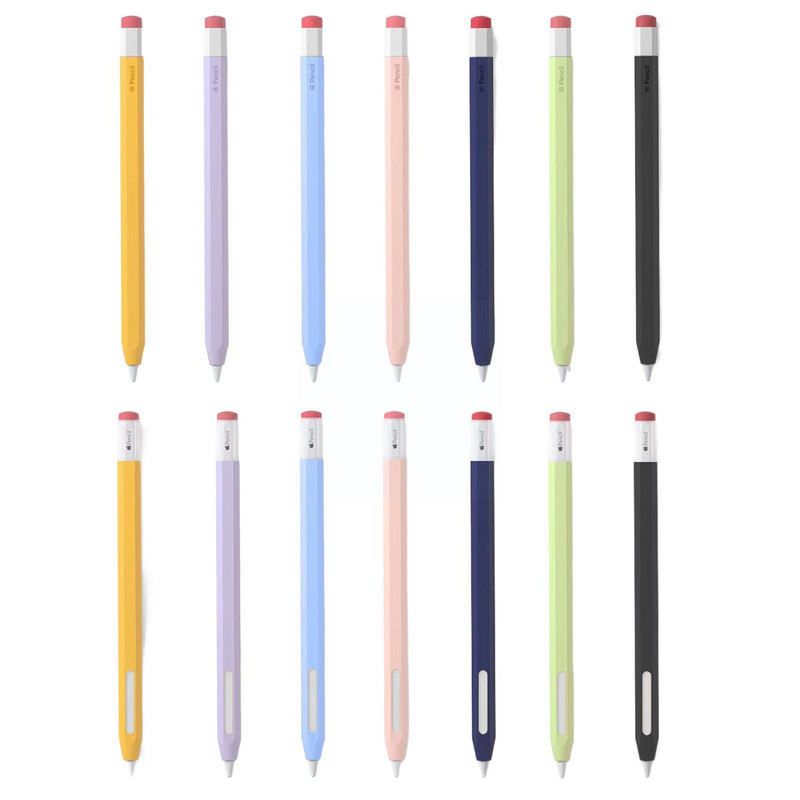Za Apple Pencil 1 2 Silikonska maska za olovku Pen Stylus Sleeve Zaštitna torbica za olovku Neklizajuća olovka iPad Stylus torbica Zaštita od pada