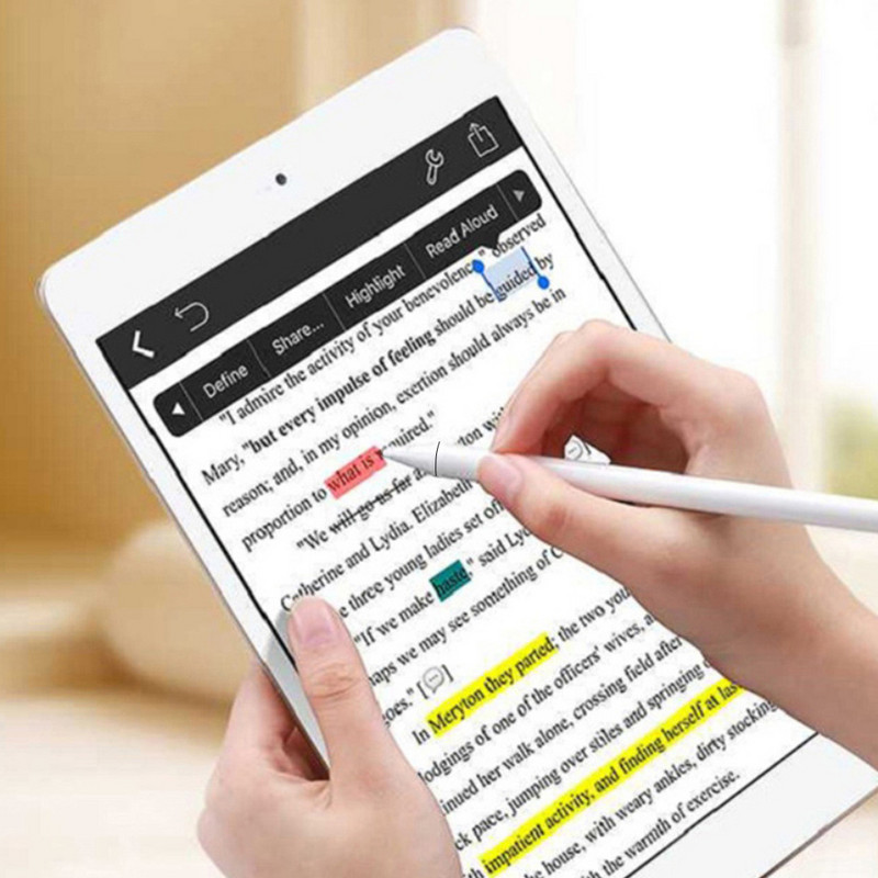 2022 NewPortable Cloth Head Stylus Screen Touch Screen Digital Pen for Smartphone Tablet