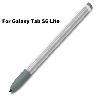 Permatomas apsauginis dėklas, skirtas „Samsung Galaxy Tab S6 Lite S“ rašiklio rankovės dangtelis, skirtas planšetinio kompiuterio „Stylus“ pieštuko rankenos odos priedams