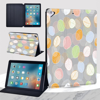 2022 Air 5 tok Apple IPad Air 1 2 9,7"/Air 3 10,5"/Air 4 10,9" virágnyomat leesésgátló állványhoz, bőr táblagép védőburkolat