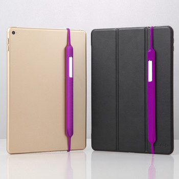 Силиконов протектор Case Holder Cover Sleeve с еластична каишка за Apple Pencil iPencil 1st 2nd 1 2 Generation iPad Accessories