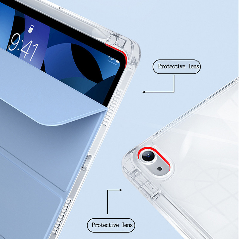 Intelligens táblagép tok Lenovo Xiaoxin Pad 10.6 2022 Smart ceruzatartó borítással Xiaoxin P11 Tab P11 Plus P11 Pro 11,5 hüvelykeshez