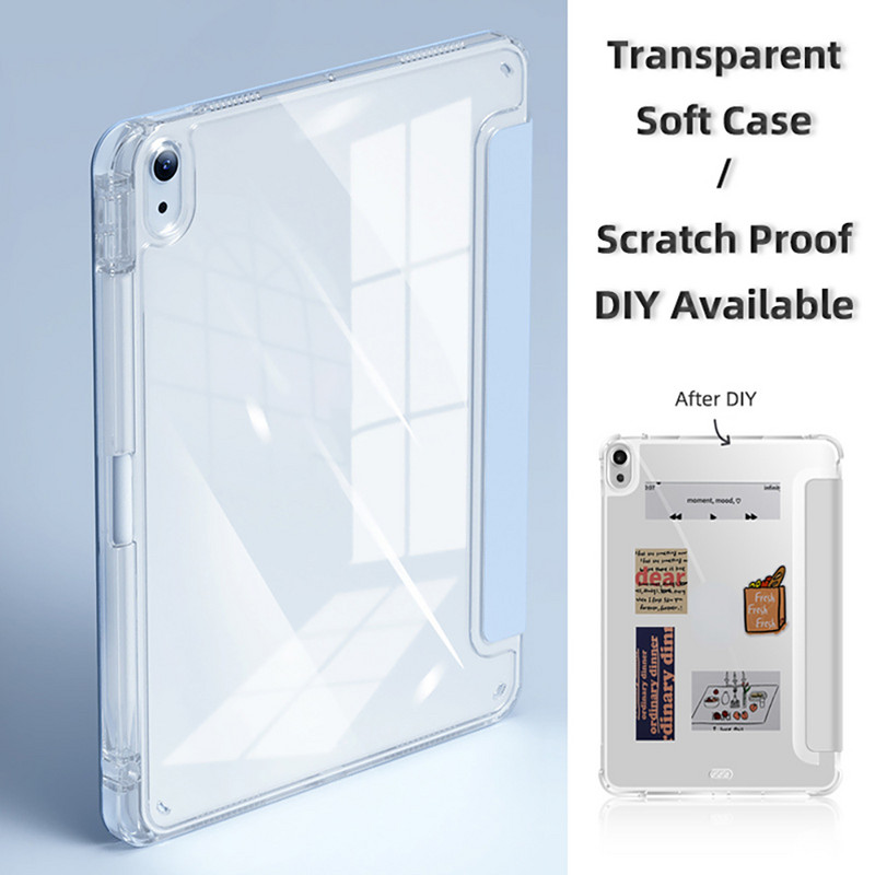 Intelligens táblagép tok Lenovo Xiaoxin Pad 10.6 2022 Smart ceruzatartó borítással Xiaoxin P11 Tab P11 Plus P11 Pro 11,5 hüvelykeshez