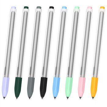 Калъф за таблет с сензорна писалка за Samsung Galaxy Tab S7 S8 T870 X700 Калъф за молив 2-частен силиконов стилус писалка Пълна защита на калъфите