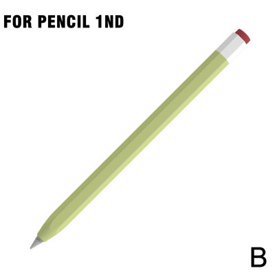 Για μολύβι Apple 1 Θήκη 2 Προστατευτικό κάλυμμα σιλικόνης Θήκη μολυβιού 1ης 2ης γενιάς για στυλό μολύβι Apple