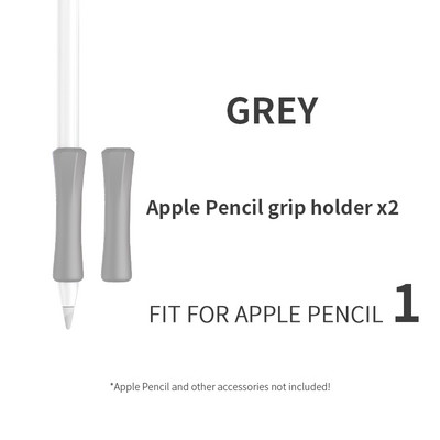 Minkštos rankenos silikoninis laikiklis Apple Pencil 1-am ir 2-ajam jutiklinio ekrano rašiklio rankenoms Apsauginis rašiklio dangtelis, neslystantis įbrėžimams