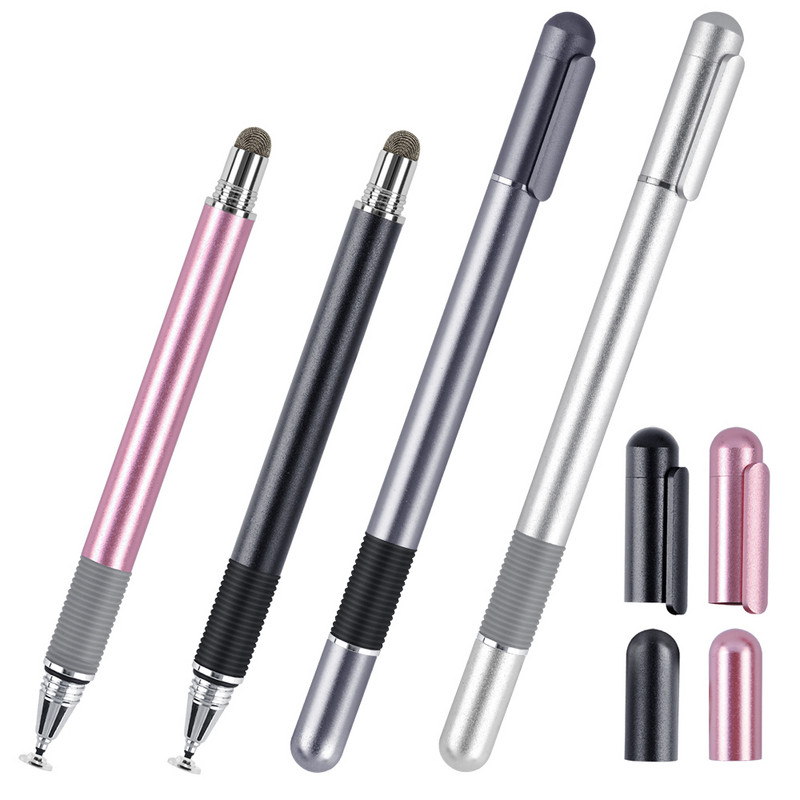 Univerzális 2 az 1-ben Stylus Pen Tablet Okostelefon Rajztoll Kapacitív képernyős érintőceruza Android mobil intelligens tartozékhoz