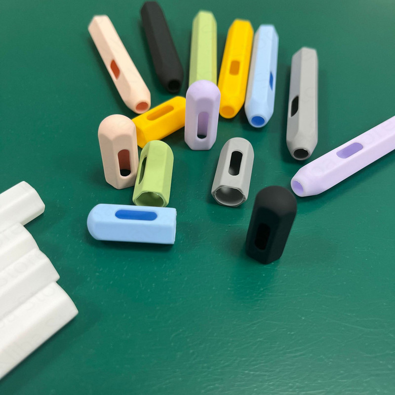 Stylus Cover Silikonska futrola za olovku za Apple Pencil 1 2 Zaštitna futrola za olovku koja odgovara boji Neklizajuća protiv pada iPad Pen Pen 2 1 Cover