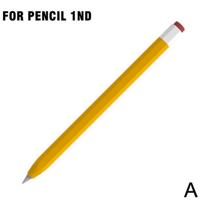 Silikona apvalks Apple zīmulim 1 2 futrālis silikona aizsargapvalka maisiņš 1. 2. paaudzes zīmuļa āda Apple irbulim