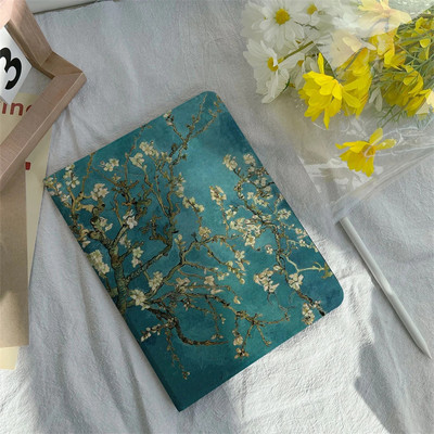 Vintage Retro gėlės Daisy Plum iPad dėklas, skirtas Air 4 iPad Pro 2020 dangtelis, skirtas iPad 10.2 8 7th 12.9 Pro 2018 Mini 4 5 6 Case