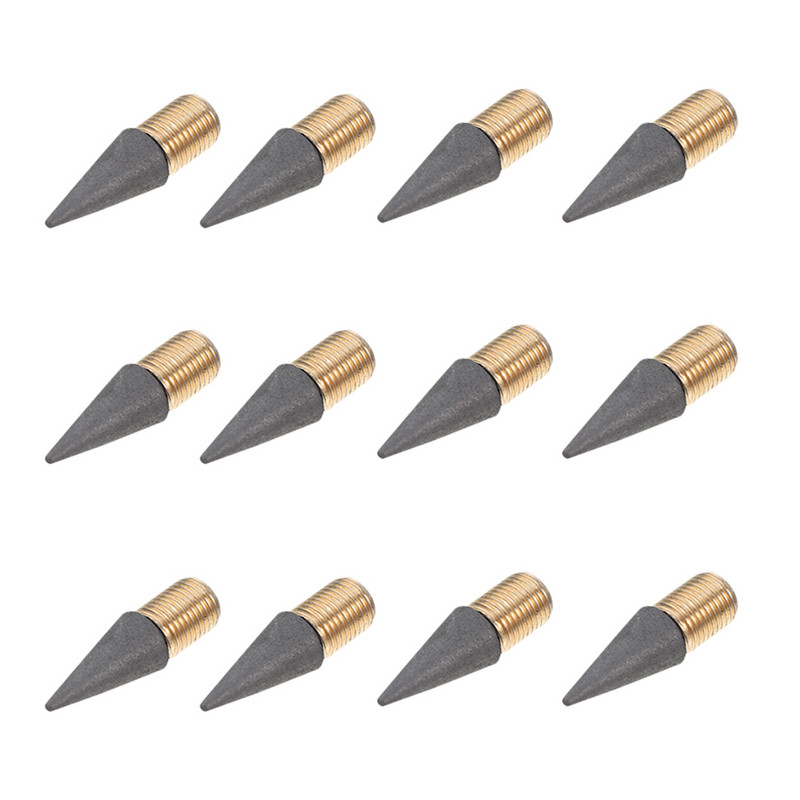 Vječni zamjenjivi vrhovi glave olovke bez tinte Infinite Eternal Metalni pisaći grafitni vrh Zamjenski vrhovi Gumice Dio za crtanje