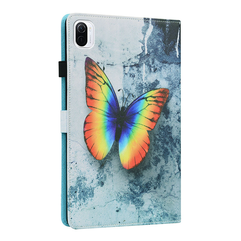 Husă pentru tabletă pentru husă Xiaomi Pad 5, husă din piele cu clapă de culoare fluture de 11 inchi pentru husă Xiaomi Mipad 5 pentru husă Mi Pad 5 Pro