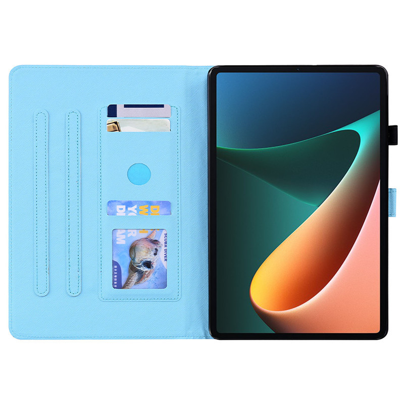 Husă pentru tabletă pentru husă Xiaomi Pad 5, husă din piele cu clapă de culoare fluture de 11 inchi pentru husă Xiaomi Mipad 5 pentru husă Mi Pad 5 Pro